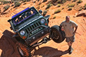 Dave on his Extreme Jeep Tour - Tippy Sensations